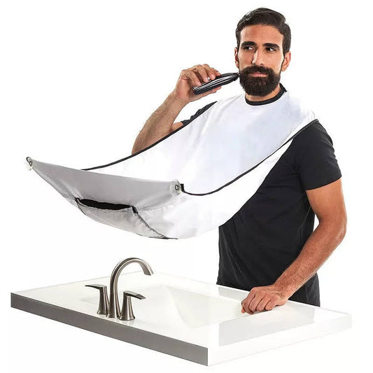 Mens hair trimmer apron,trimmer apron for home,beard apron