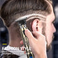 Ozk wireless mens hair trimmers digital display barber 