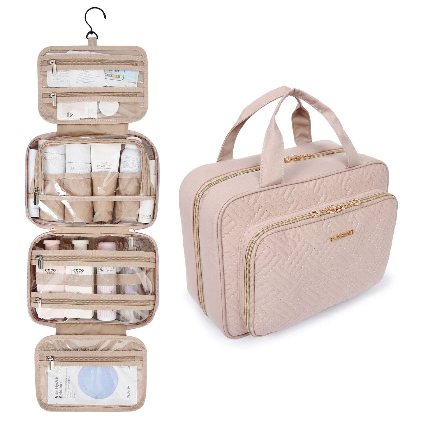 BAGSMART Cosmetic Bag for Women