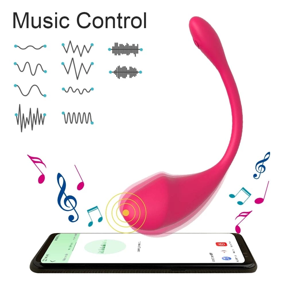 Wireless Bluetooth G Spot Dildo Vibrator for Women