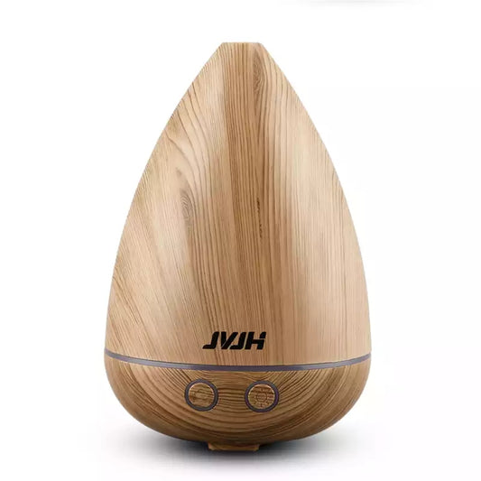 Mini Usb Air Humidifier Essential Oil Diffuser Ultrasonic Wood Grain Mist Maker 7 Colors Light For Home Office Moisturizing 45