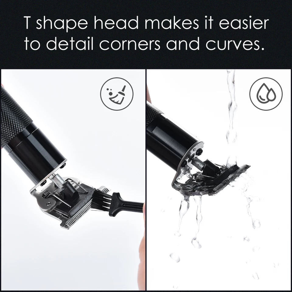 Electric Hair Trimmer Hair Cutting Razor Machine (OZK HT BLACK 1012)