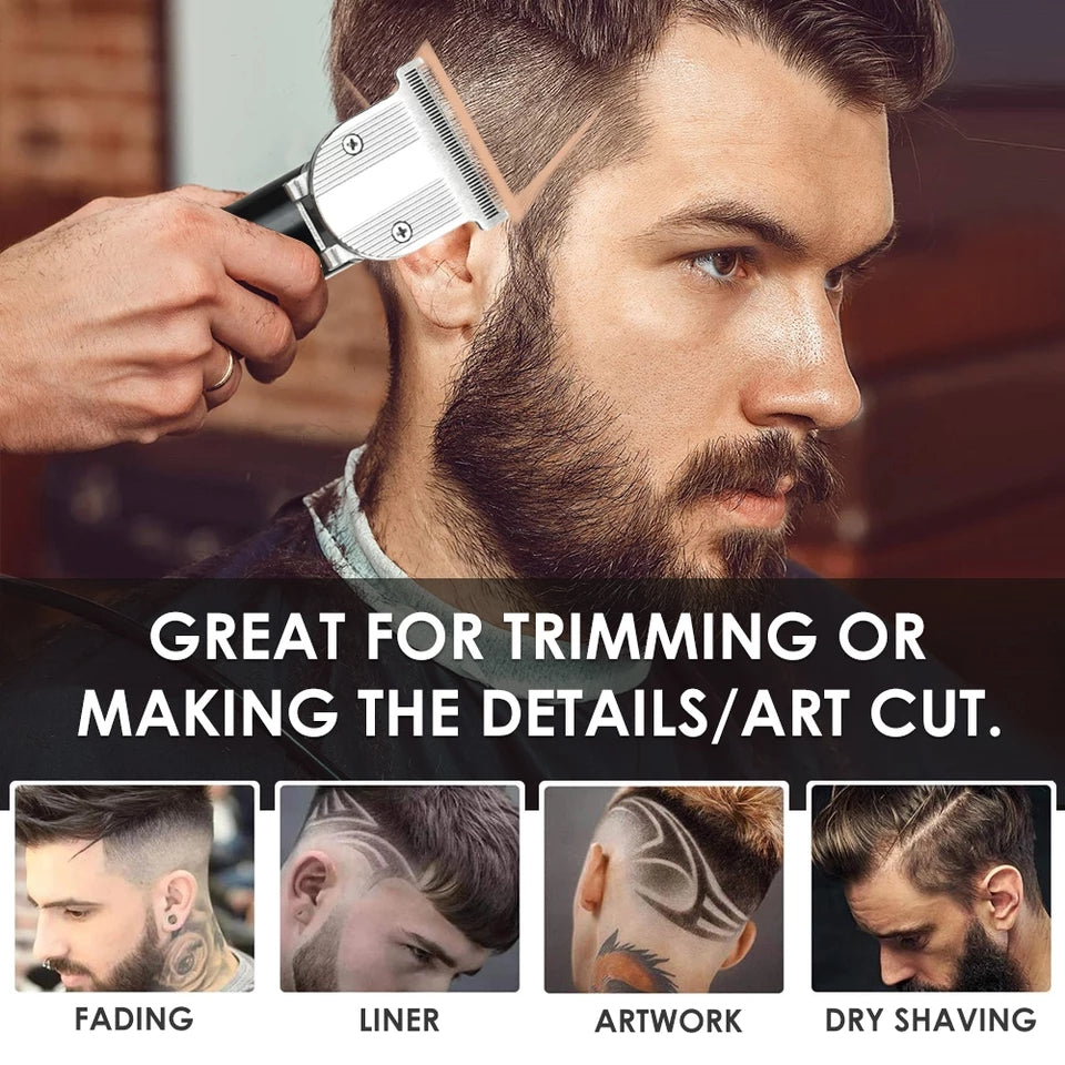 Electric Hair Trimmer Hair Cutting Razor Machine (OZK HT BLACK 1012)