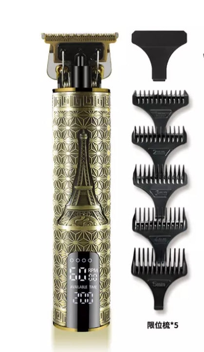 Mens wireless hair trimmer ( EIFFEL tower French design)