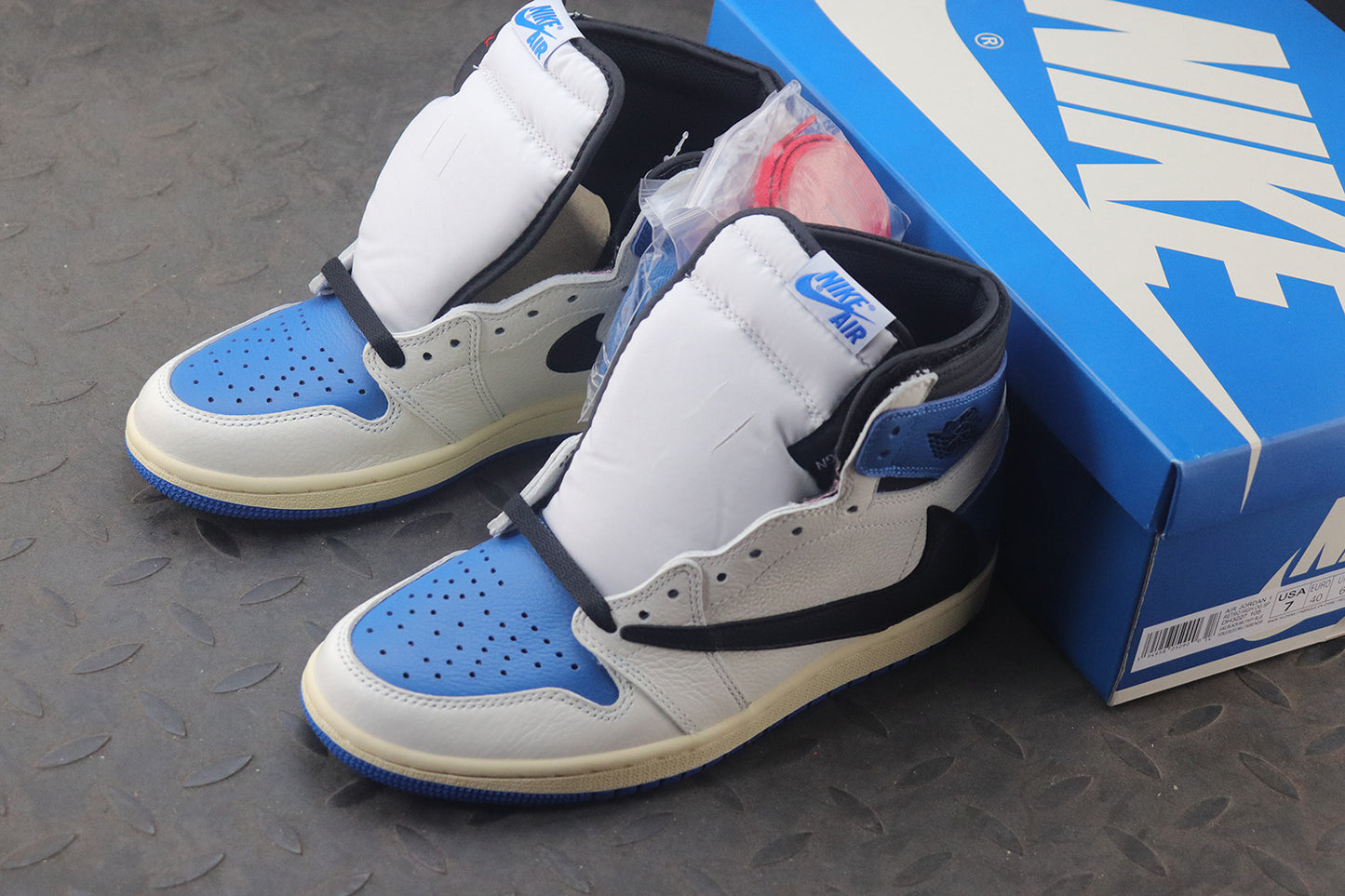 Blue JORD Fashion sneakers