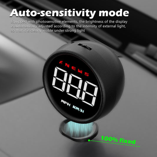 GPS HUD Display On-board Computer Digital Car Electronic Speedometer Smart Gadgets Accessory All For Car