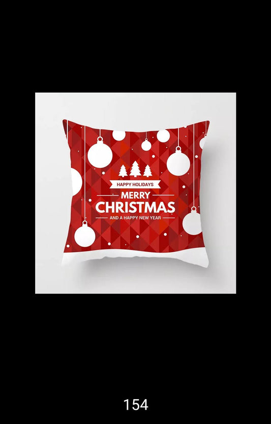 Cushion covers,red cushion covers, Christmas decorations