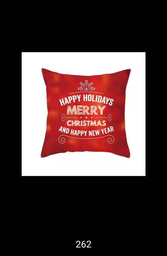 Christmas cushions cover,red colour cushion cover