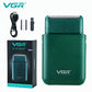 VGR Electric Shaver and Beard Trimmer 2 Blade USB Charge for Men V-390