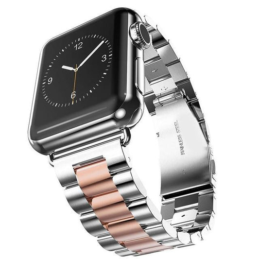 mens womens apple smart watch metal strap