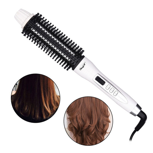 Electric Hair Styling Brush Curler