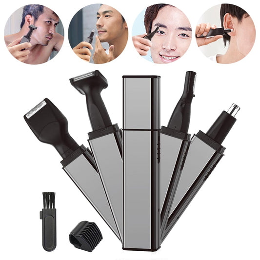 4 IN 1Nose and ear trimmer for Men hair removal shaver-usb