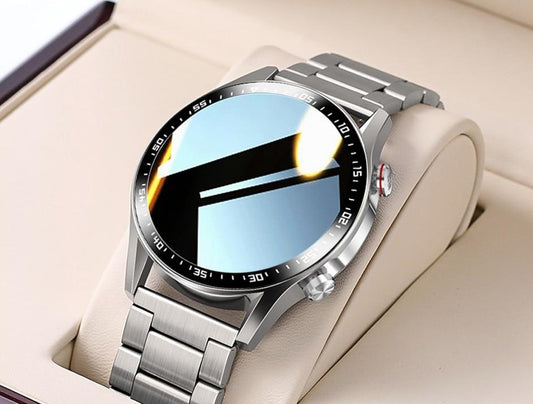 Smart Watch Men Bluetooth Call Custom Dial Full Touch Screen Waterproof For Android IOS